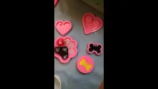 7 Pieces Dog Bone Shaped Keychain Silicone Resin Molds Set Heart Cat Paw Mold Dog Tag Charm R Review