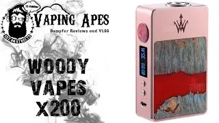 Woody Vapes X200 Watt Box Mod  ♕ VapingApes