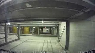 Automated Parking system seen from car