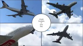 Spotting 4 Quadjets In One Day At CYYZ