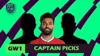 #FPL GAMEWEEK 1 CAPTAIN PICKS