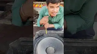 Dj Speaker 1850 watt ||Dual Cabinet||#speakerrepair #loudspeakersystem #djspeaker #fullrangespeaker