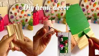 Diy home decor | Empty paint bottle craft ideas |wall decor idea #homedecor #walldecor #satisfying 