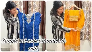 Simple and sober handwork suits💥 by Unique collection