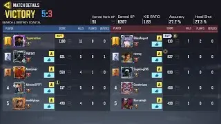 Search & Destroy  | Ranked | CODM | #codm #codmobilegameplay #gaming #codmobile