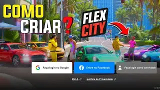 🤩PASSO A PASSO DE COMO CRIAR UMA CONTA NO FLEX CITY COM SURPRESA NO FINAL🤩!
