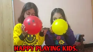 &ldquo;Happy Kids Playing with Balloons | Funny Balloon Challenge for Children 🎈 Cute Kids Fun Video&rdquo;