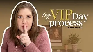 ЗА КУЛИСАМИ: изнутри процесса VIP-дня для клиентов моего веб-сайта