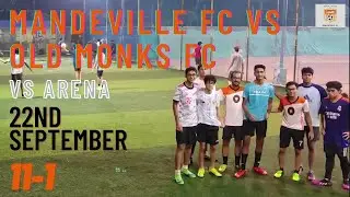 Mandeville FC VS Old Monks FC   |    VS Sports Arena  |