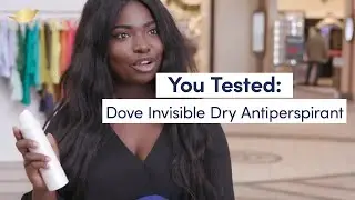 Confident in any color: Invisible Dry Spray | Dove Antiperspirant
