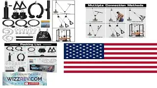 Upgraded Cable Pulley System Supports 149.69kg for Biceps & Triceps Workouts