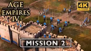 〈4K〉Age of Empires IV The Rise of Moscow: Mission 2 - Walkthrough - No Commentary GamePlay