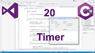 Programación Windows Forms C# 20 --- Timer