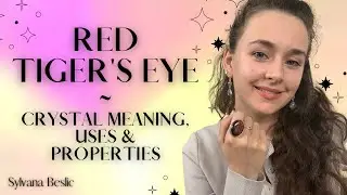 RED TIGER&rsquo;S EYE (Bull&rsquo;s Eye) - Crystal Healing Meaning, Uses & Properties ✨ (Crystals for beginners)