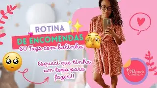 Produzindo 60 tags com bala + quase esqueci de uma encomenda #papelariacriativa #papelaria