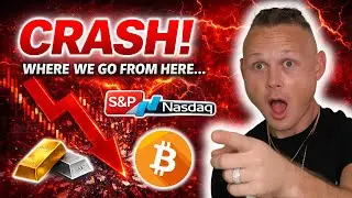 Gold Silver, Crypto, And Stock Market CRASH! Here Is Why And Where We Go Now!