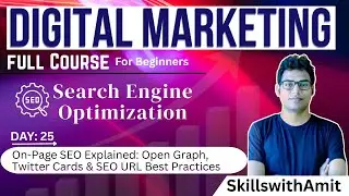 Day 25 | WordPress On-Page SEO | Open Graph, Twitter Cards & SEO URL Best Practices