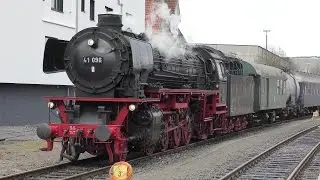 Dampflok 41 096 mit IGE Sonderzug | Die Ochsenlok im Sauerland (HD)