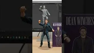 #уэнсдэй #ai #нейросетьзахватитмир #ии #нейросеть #deanwinchester #supernatural #3d #3danimation