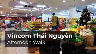 Vincom Plaza Th&aacute;i Nguy&ecirc;n Mall Walk 4K | Afternoon Ambience | Nha Trang | 10 Dec 2025
