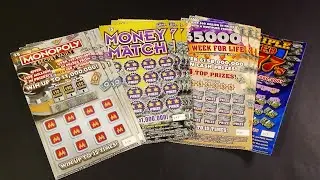 SAT. BIG GAME 240: MONOPOLY MONEY MATCH WEEK FOR LIFE FL Lottery Scratch Tickets