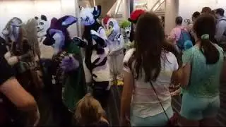 Anthrocon 2018 Fursuit Parade -3