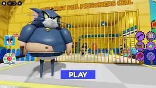 TOM AND JERRY PRISON RUN! (Obby) GAMEPLAY #roblox #games #tom #jerry 