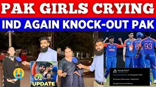 Pak Girls Crying 😭 IND 🇮🇳 Knocked Out PAK 🇵🇰 In Asia Cup Final || India Refused To Take Trophy
