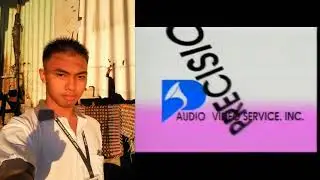 Precision Audio Video Service Inc. Videoke Logo (1989)
