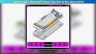 Hot Picks NuPhy Kick75 Mechanical Keyboard High Switch Low Switch Switchable Three Mode Gaming Keyb