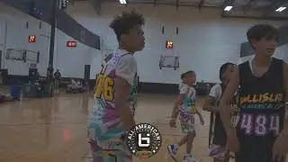 Jackson Poindexter is a bully at BallIsLife Junior All American Camp 2023