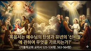 103. 복음서는 예수님의 탄생과 유년의 ‘신비들’ 에 관하여 무엇을 가르치는가?