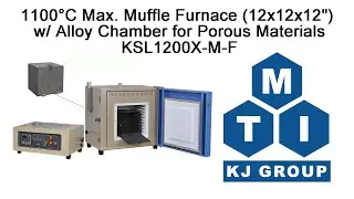 1100&deg;C Max. Muffle Furnace (12x12x12