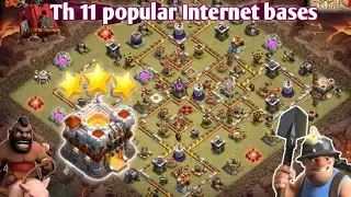 How to 3 star Popular Th11  Internet bases|Internet Bases 3 star attack strategies 2020|CocTamilan