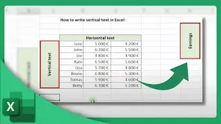 How to Write Vertical Text in Excel | Microsoft Excel Tutorial (2025)