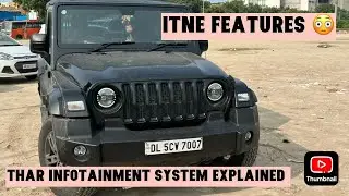thar infotainment system | thar infotainment system features | thar music system