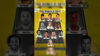 fifa world xi 2015 #shorts#viral#footballedits#soccer#football#trending