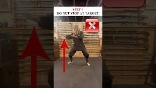 How To Improve SHUTO for TAIJITSU Training 💥 #Shorts #Taijutsu #Ninjutsu