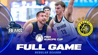 Bakken Bears v Falco Vulcano Energia Szombathely | Full Basketball Game | FIBA Europe Cup 2025-26