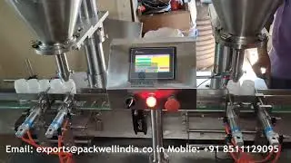 Automatic Hing Powder Filling Machine | Asafoetida filling machine | Hing Spices Filling Machine