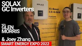 SolaX's new grid-connect inverter range at the Smart Energy Council's Expo 2022