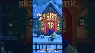 winter ice skating ambience 🎧⛸️☃️ #animalcrossingnewhorizons #winterjazz #jazzambience
