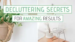 MINIMALIST LIVING » Decluttering SECRETS you need to know | Minimalism Tips
