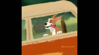 Поездка к #морю . Часть 2.  #animation #automobile #мультик #cartoon #художник
