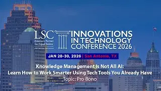 Knowledge Management Is Not All AI: Learn How to Work Smarter Using Tech Tools You Already Have