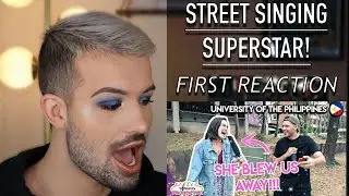 STREET SINGING SUPERSTAR // REACTION // UNIVERSITY OF THR PHILIPPINES