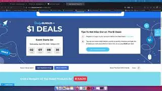 $1 Deals from Design Bundles Dollar Deals--You don't want to miss this