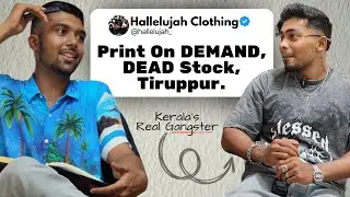 POD's real truth : dead-stock, impact of DTF in Tiruppur, Screen printing Luxury blanks | Mr.Thugger