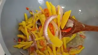 Sambal kulit bambangan teramat sedap mudah disediakan