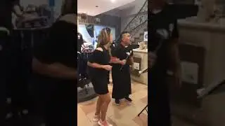 ISABEL GRANADA last happy moment before she collapse